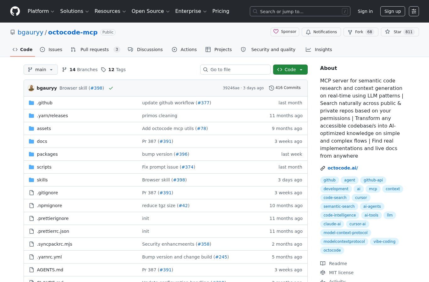octocode-mcp screenshot