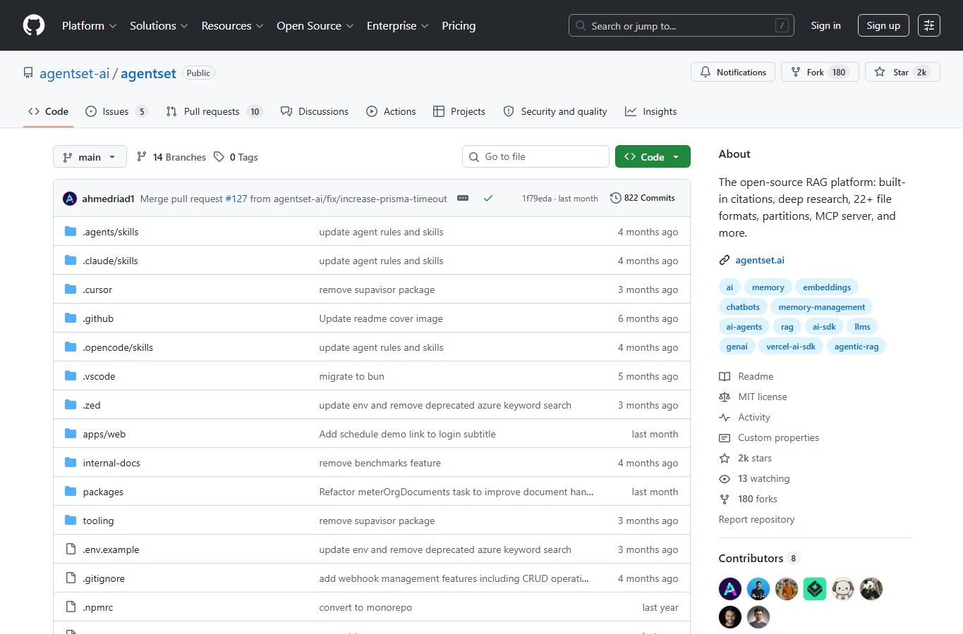 AgentSet screenshot