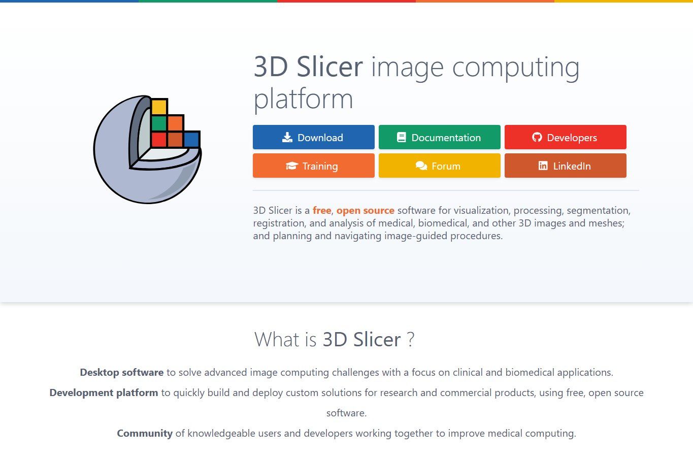 3D Slicer 界面截图