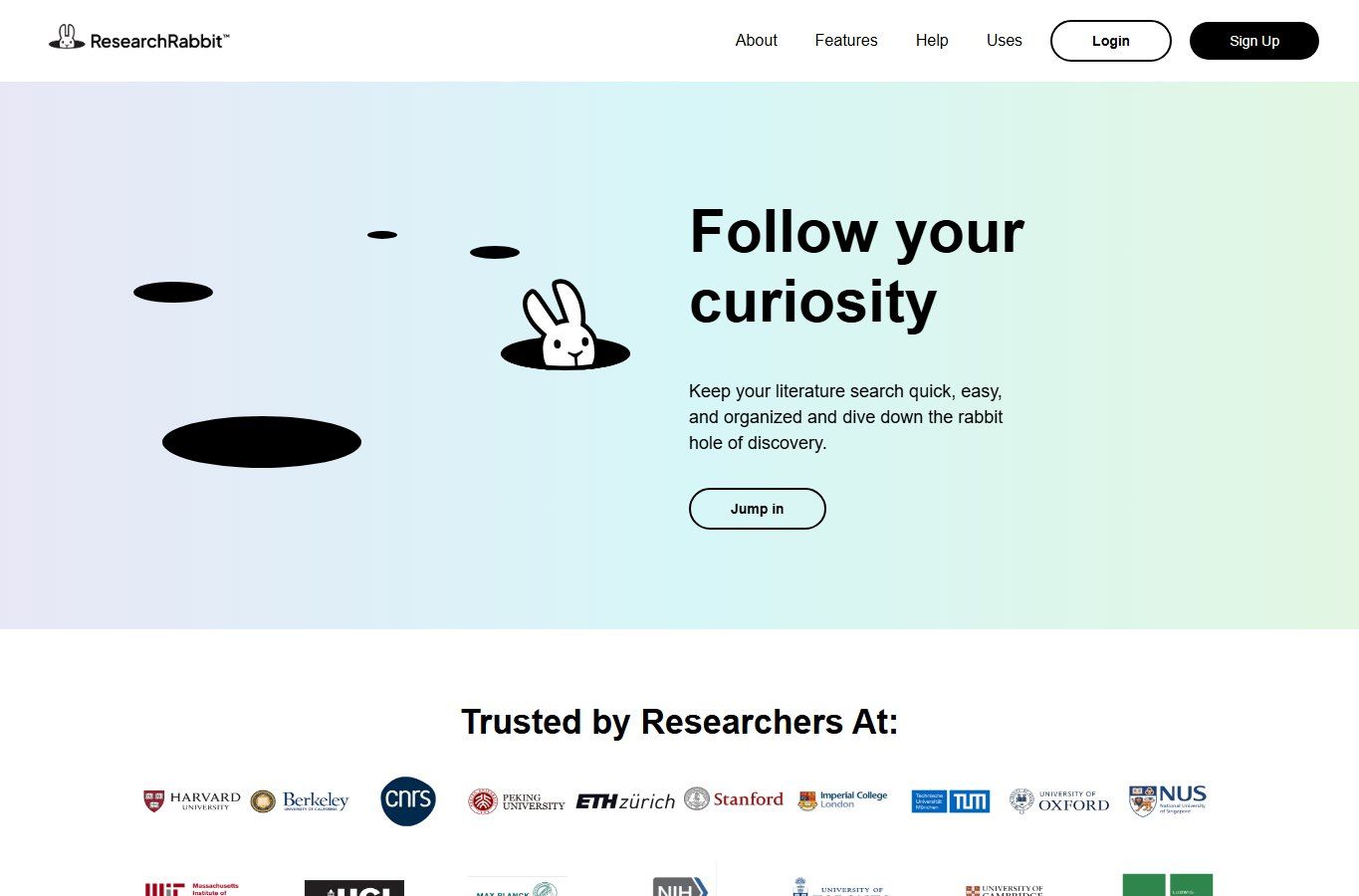 ResearchRabbit screenshot