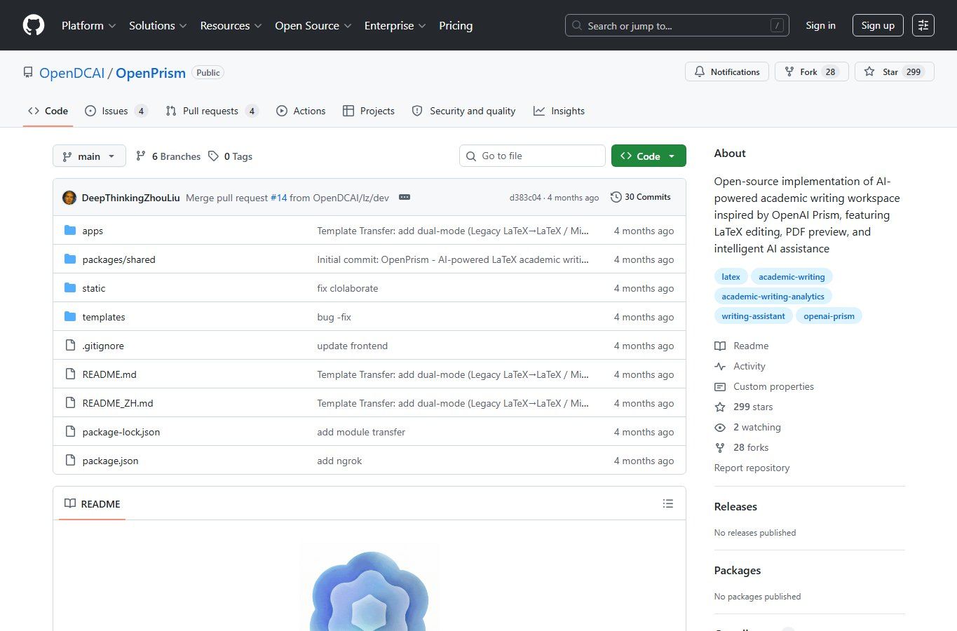 OpenPrism screenshot