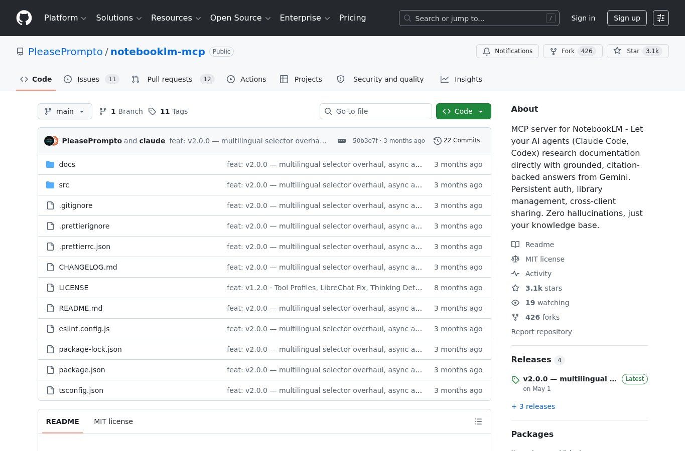 NotebookLM-MCP screenshot